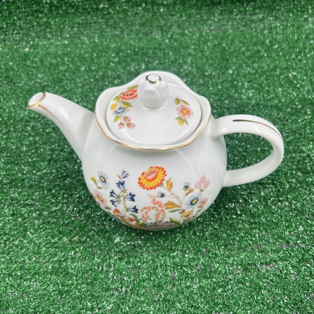 Robinson Design‎ Group 1989 Vintage Floral Teapot Made In Japan